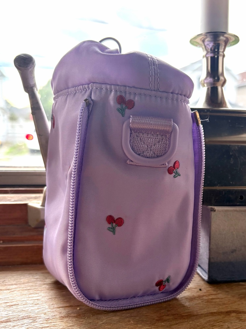 Any Fam, Crossbody Bag with Cherry Accent - Picture 5 of 6